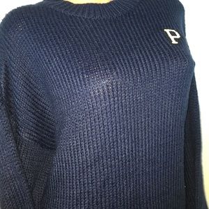 NEW PINK Victoria’s Secret Varsity Sweater